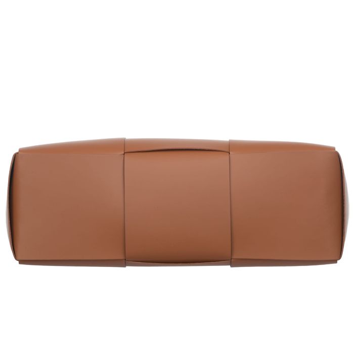 VERA PELLE torebka skórzana pleciona z paskiem V623 oliwkowa