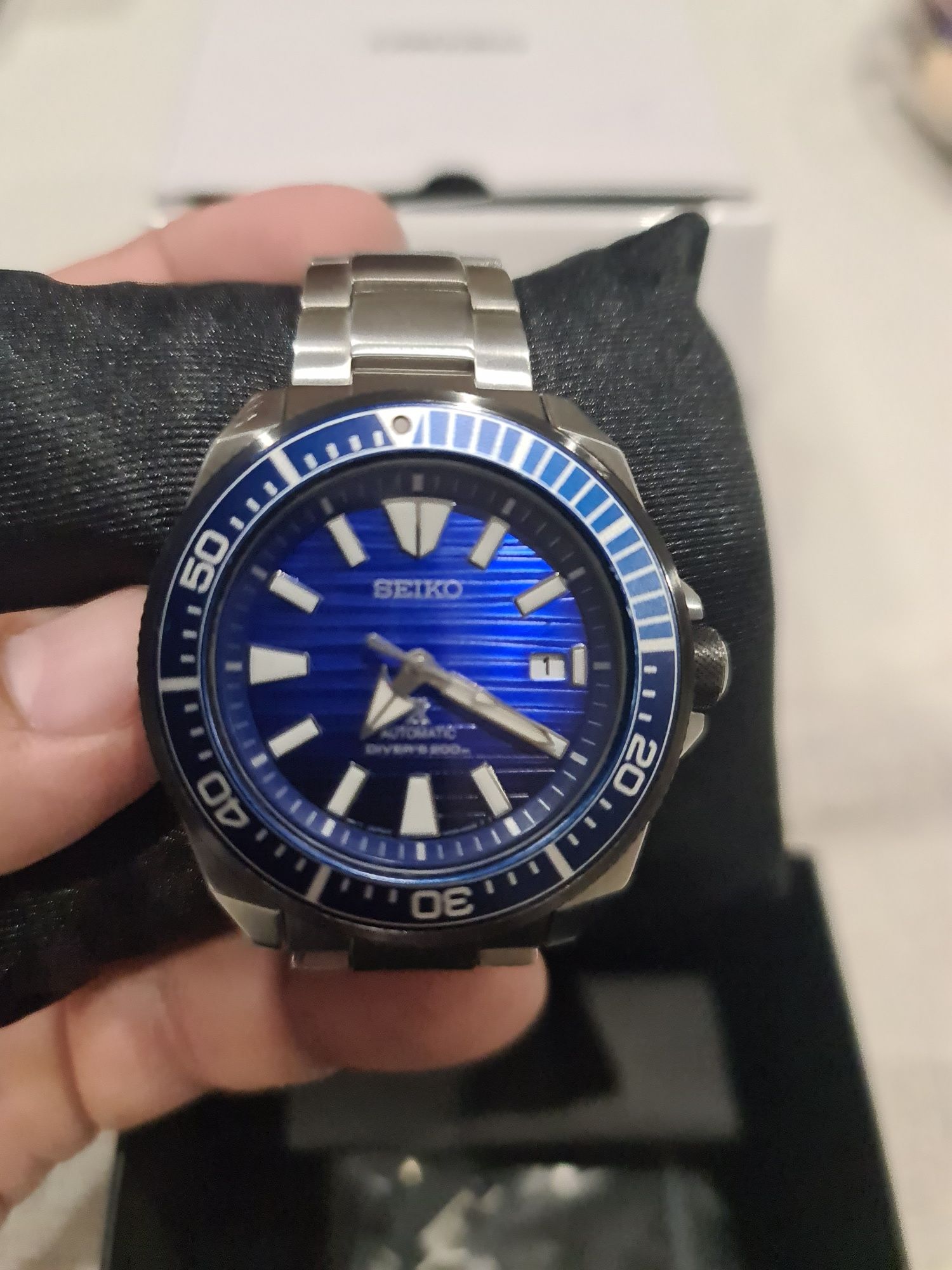 Relogio seiko samurai j1