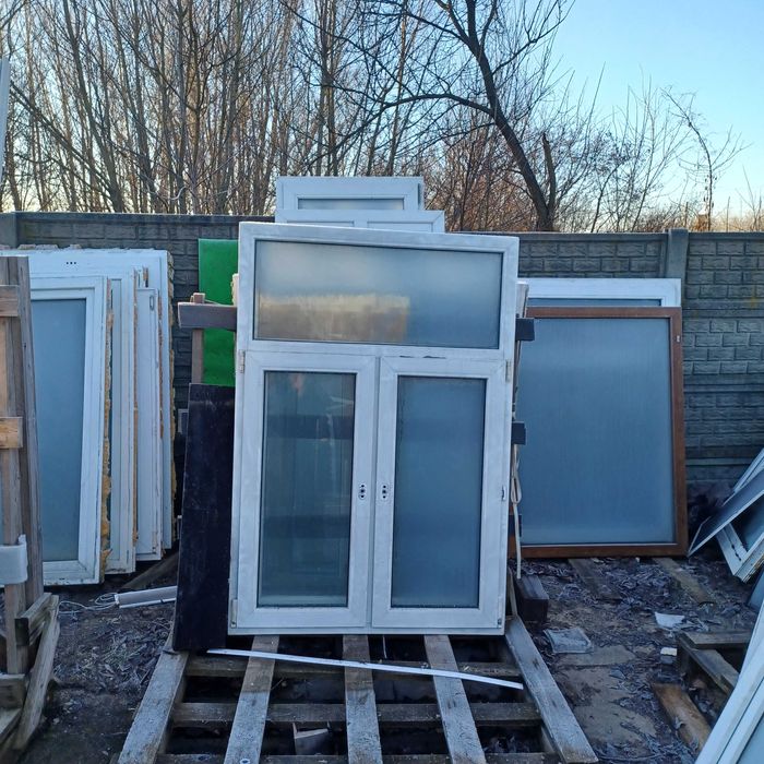 Okna plastikowe, PCV z demontażu