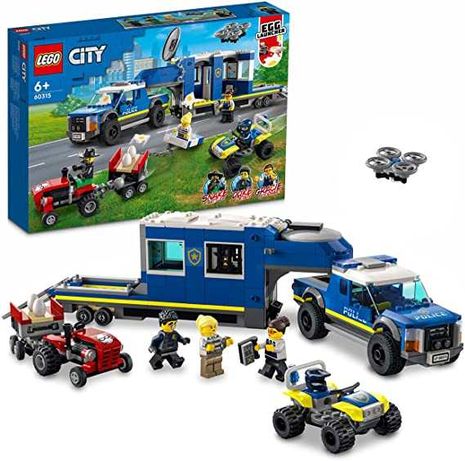 LEGO City 60315 Mobilne centrum dowodzenia policji - NOWE
