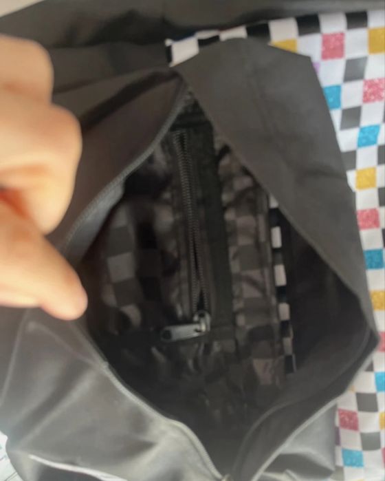 Vans nowy plecak szkolny szachownica glitter