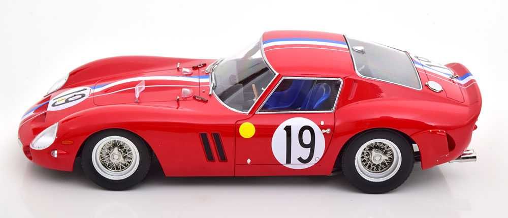 Model 1:18 KK-Scale Ferrari 250 GTO #19 24h LeMans 1962 Guichet/Noblet