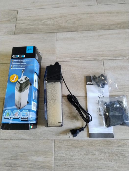 Filtr wewnętrzny akwariowy Eden344 EDEN 57246 biologiczny.

Kompaktowy