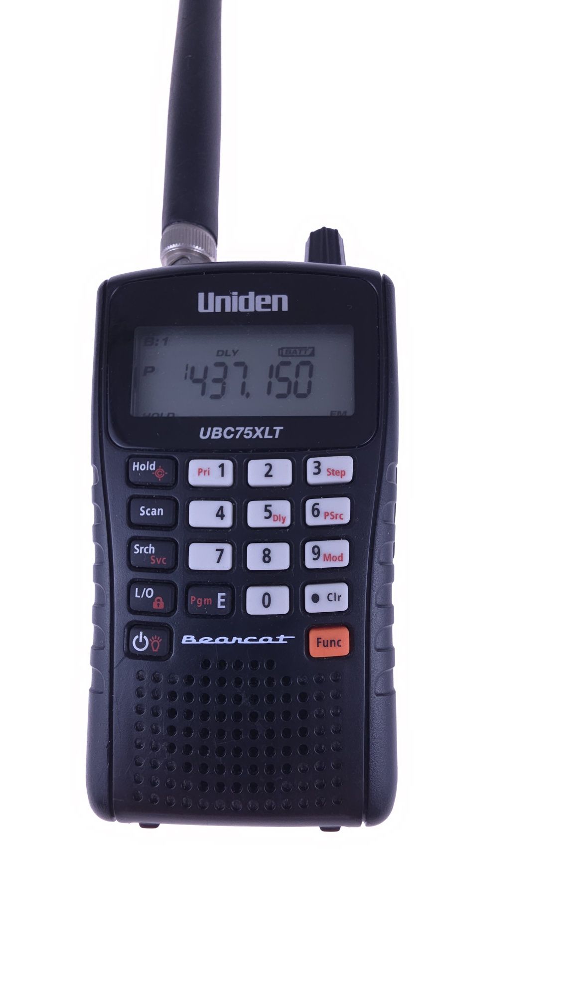 Skaner Uniden UBC75XLT z anteną zewnętrzną