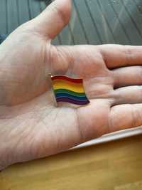 Przypinka pin broszka flaga LGBT