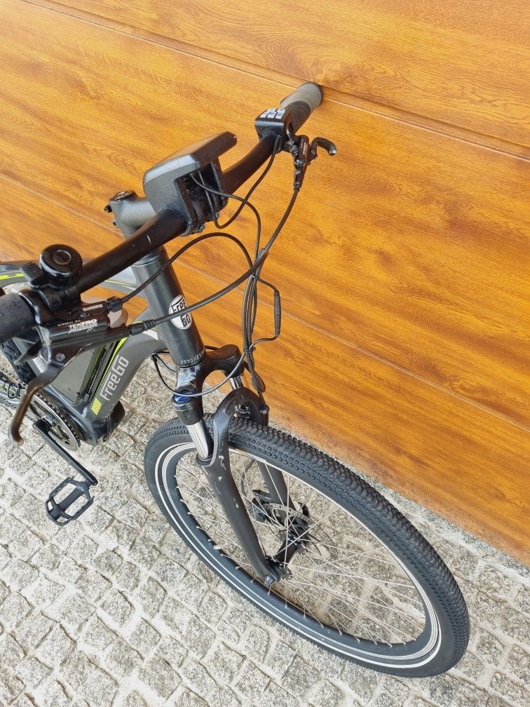 Elektryczny MTB Freego, napęd centralny Bafang, koła 27,5"  hydraulika