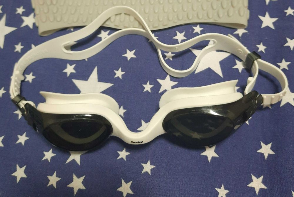 Fashy Окуляри для плавання біло чорні, розміру S