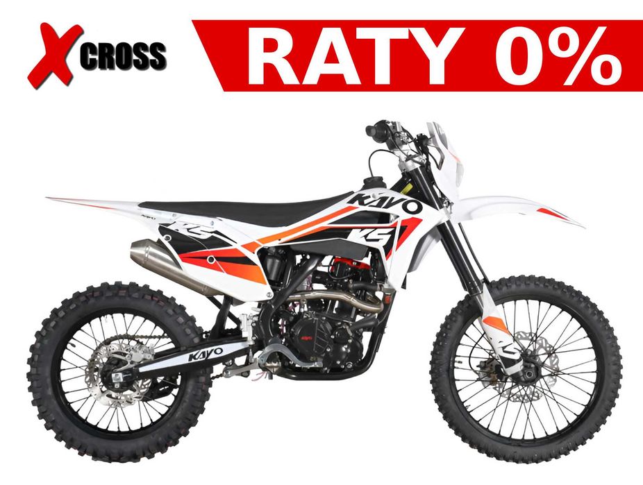 Cross Enduro Kayo T4 250cc K5 300cc Ciecz Nowość Raty Dostawa