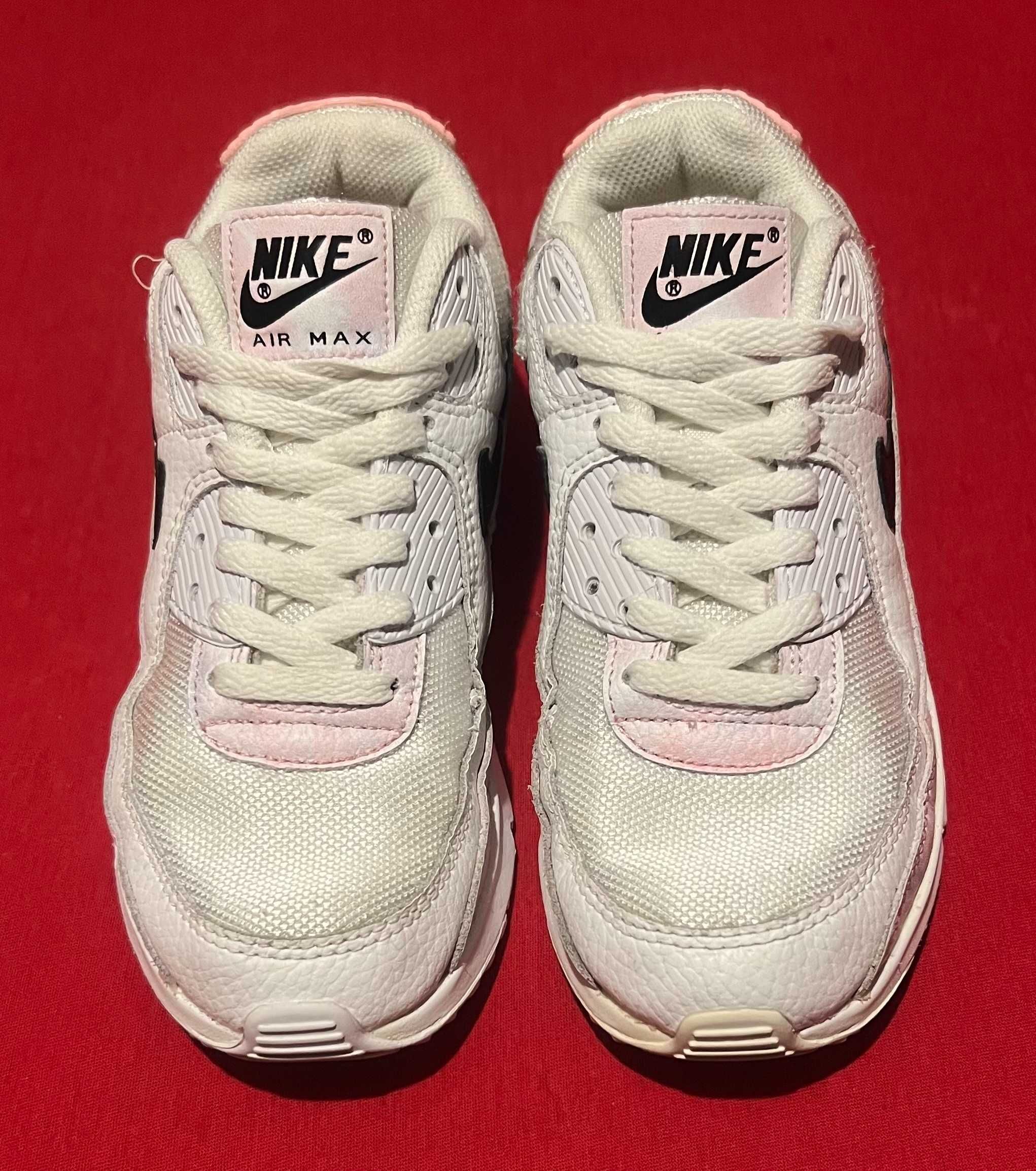 Nike Air Max 90 GS кроссовки Оригинал кожа+сетка 36,5 23,5см в идеале