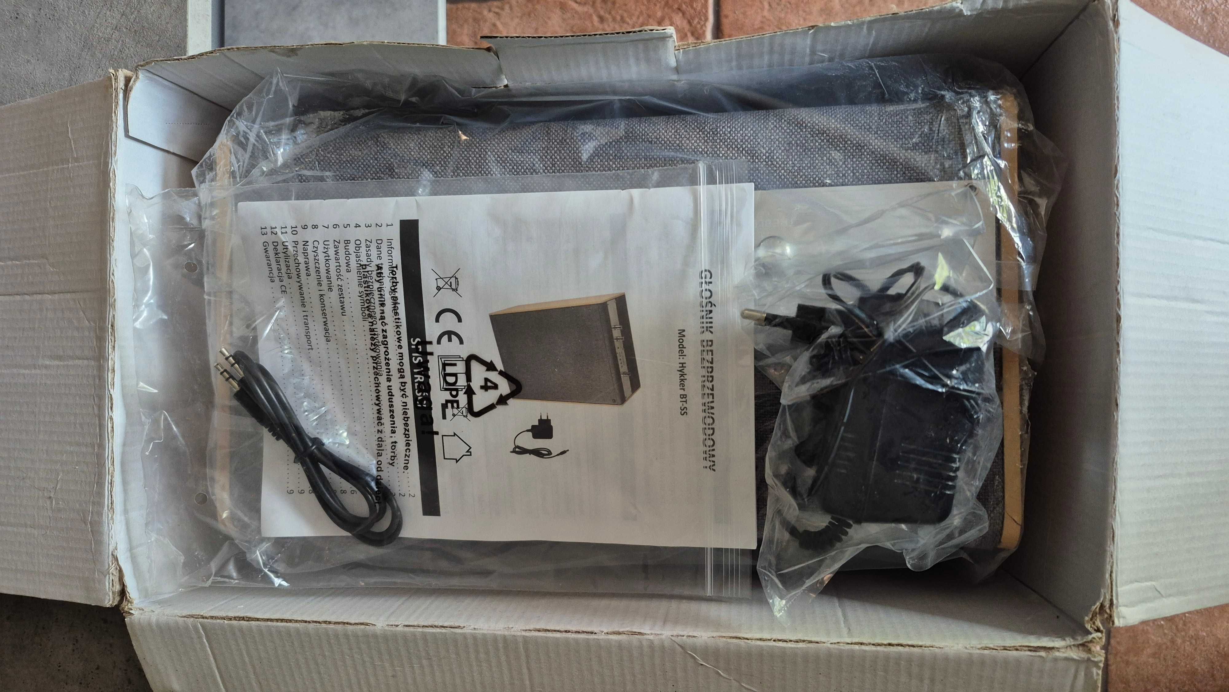 Głośnik bluetooth bezprzewodowy Hykker classic vintage