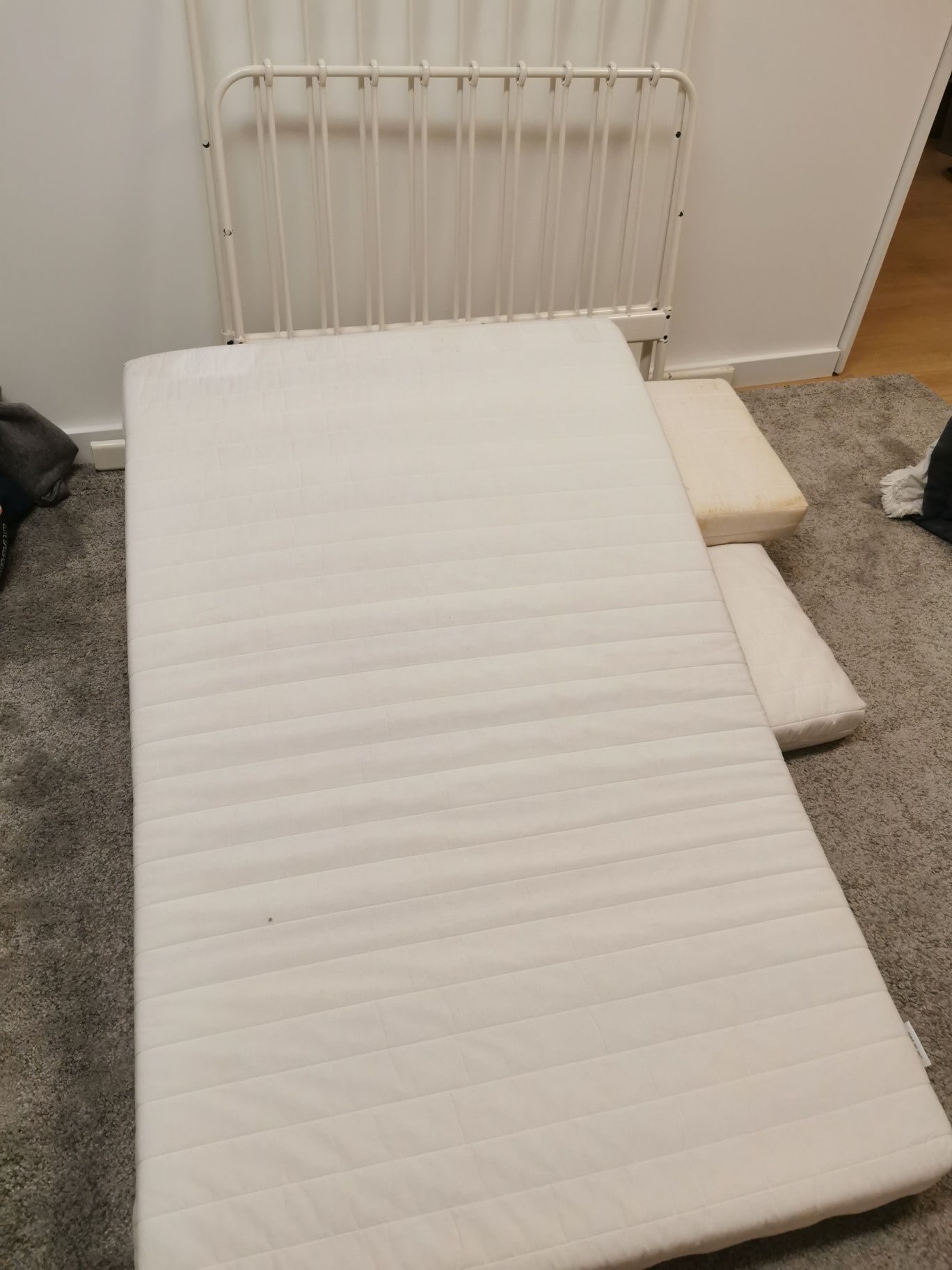 Cama ferro IKEA, infantil - extensível