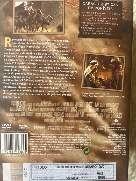 Hidalgo - o grande desafio