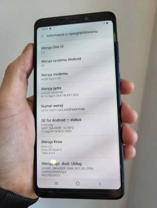 Samsung A9 128GB (rok gwarancji)