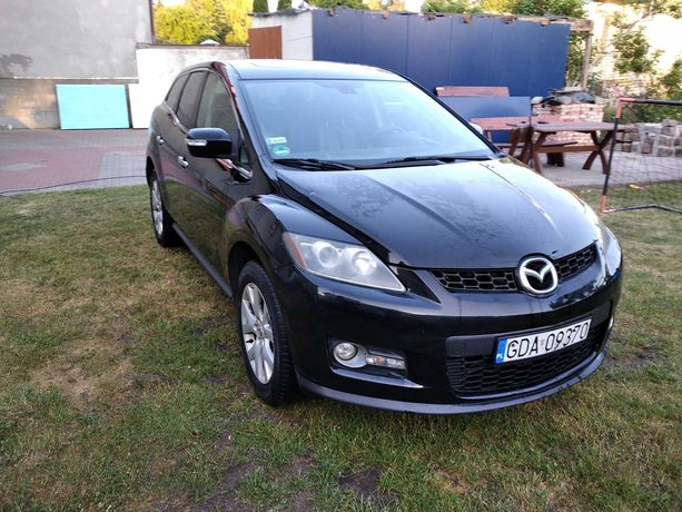 Mazda Cx-7, 2.3T, 260 KM, Skóry, 4x4, Xenon, Bose