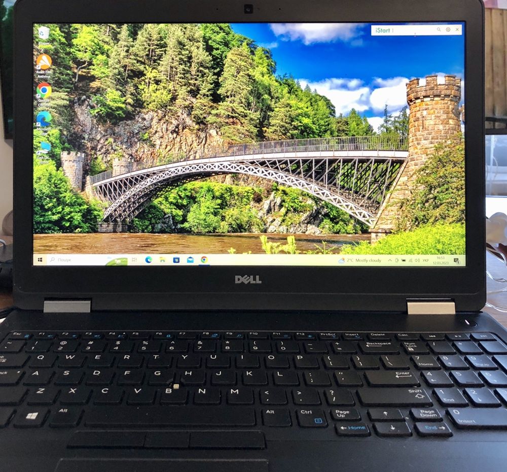 Dell Precision 3510 з США intel core i7 новий SSD Goodram256 RAM 16 Gb