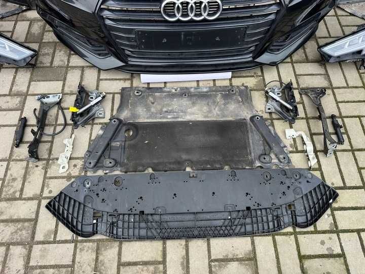 Бампер капот фари крило радіатори Audi A4 B9 B8 S-Line рест до рест