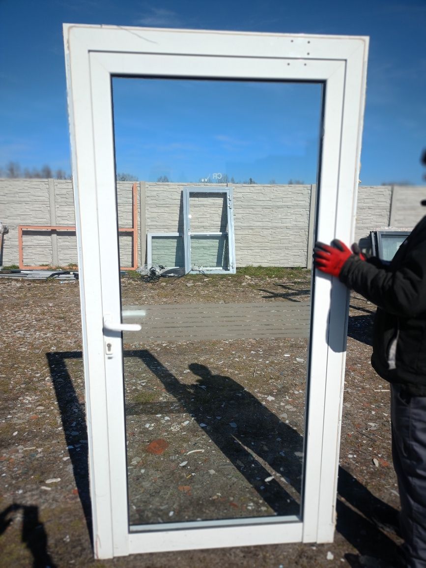 Drzwi aluminiowe używane z Niemiec super stan dostawa gratis cały Kraj