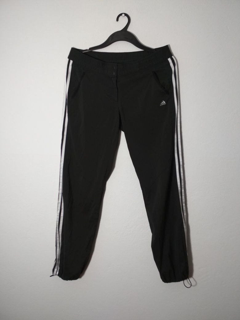 Adidas climalite dresy spodnie dresowe L