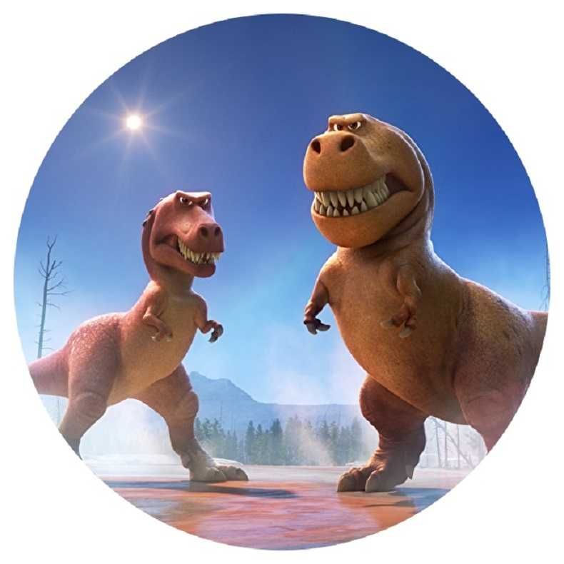 Opłatek na tort Urodziny Dinozaur T-Rex