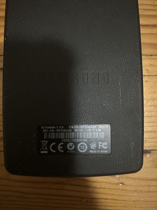 Ssd накопичувач Samsung S2 Portatable 3 1Tb стан відмінно