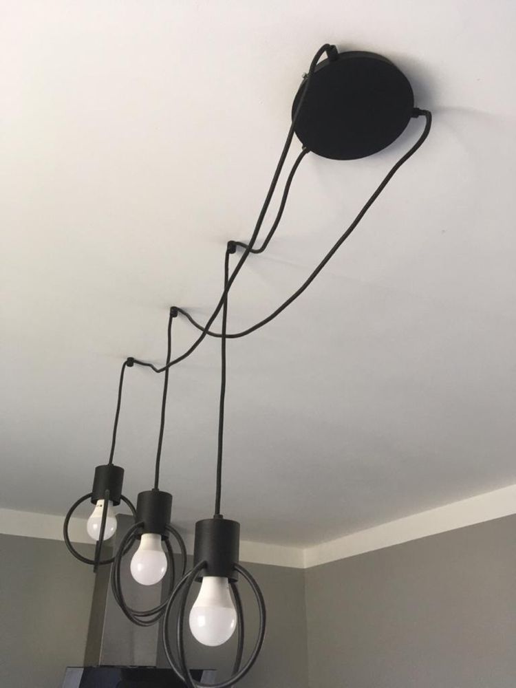 Lampa wisząca, loft Aura KOŁO 3 Sigma