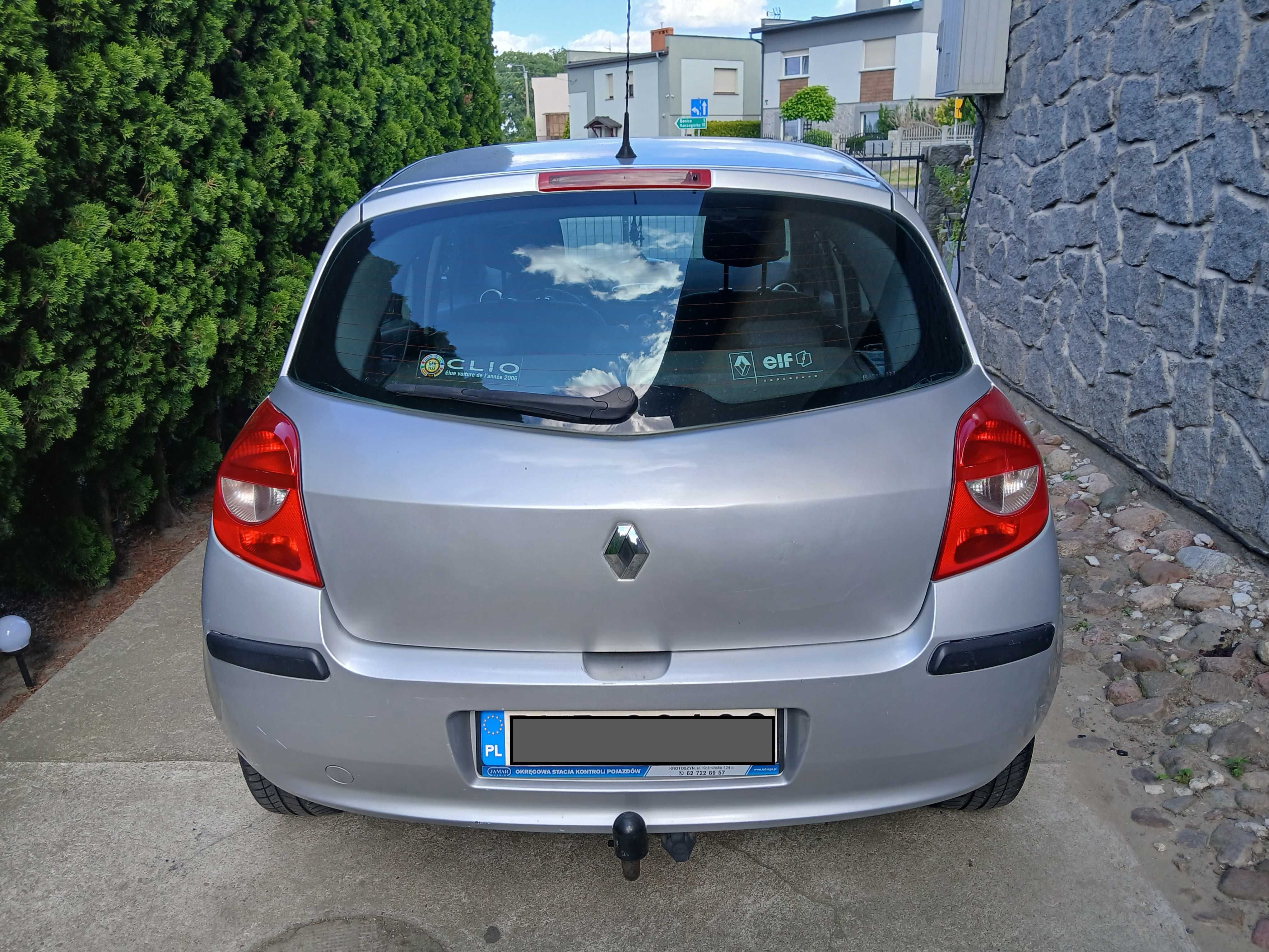 Renault Clio  2007 rok klima zarejestrowane