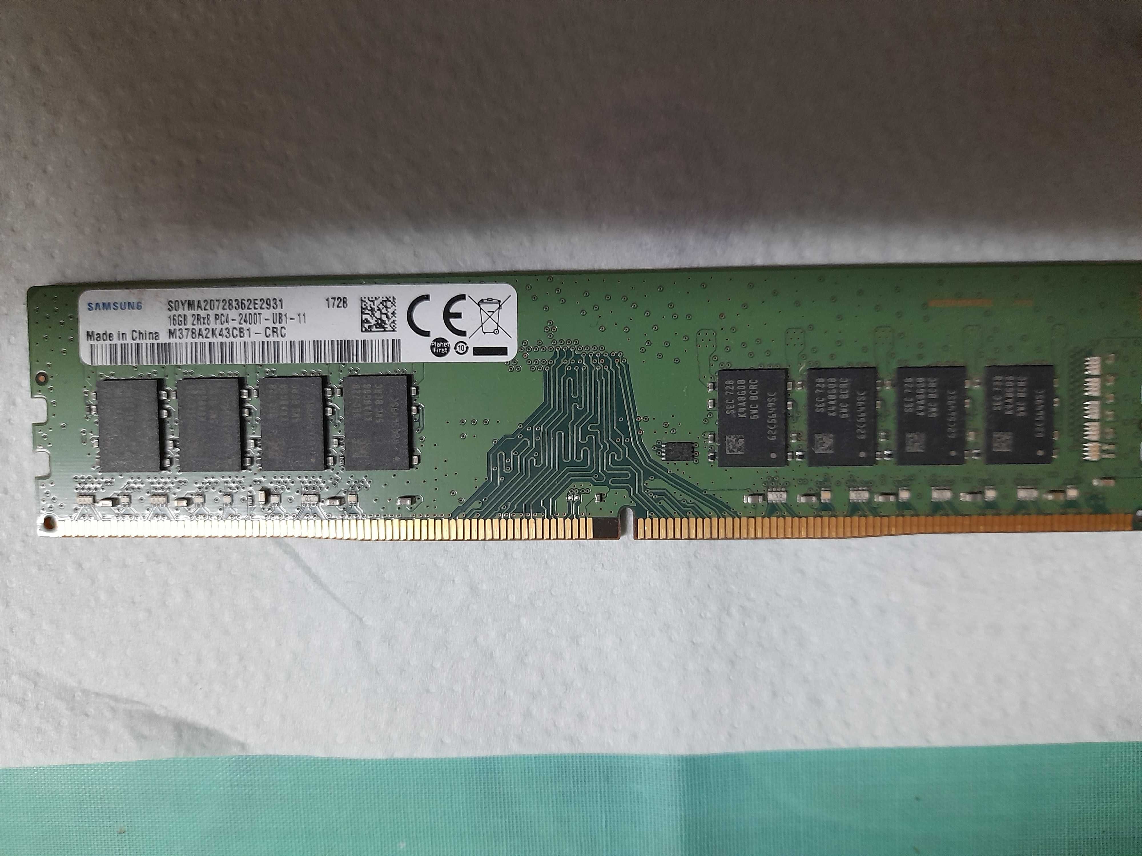 Memória 16GB DDR4 UDIMM