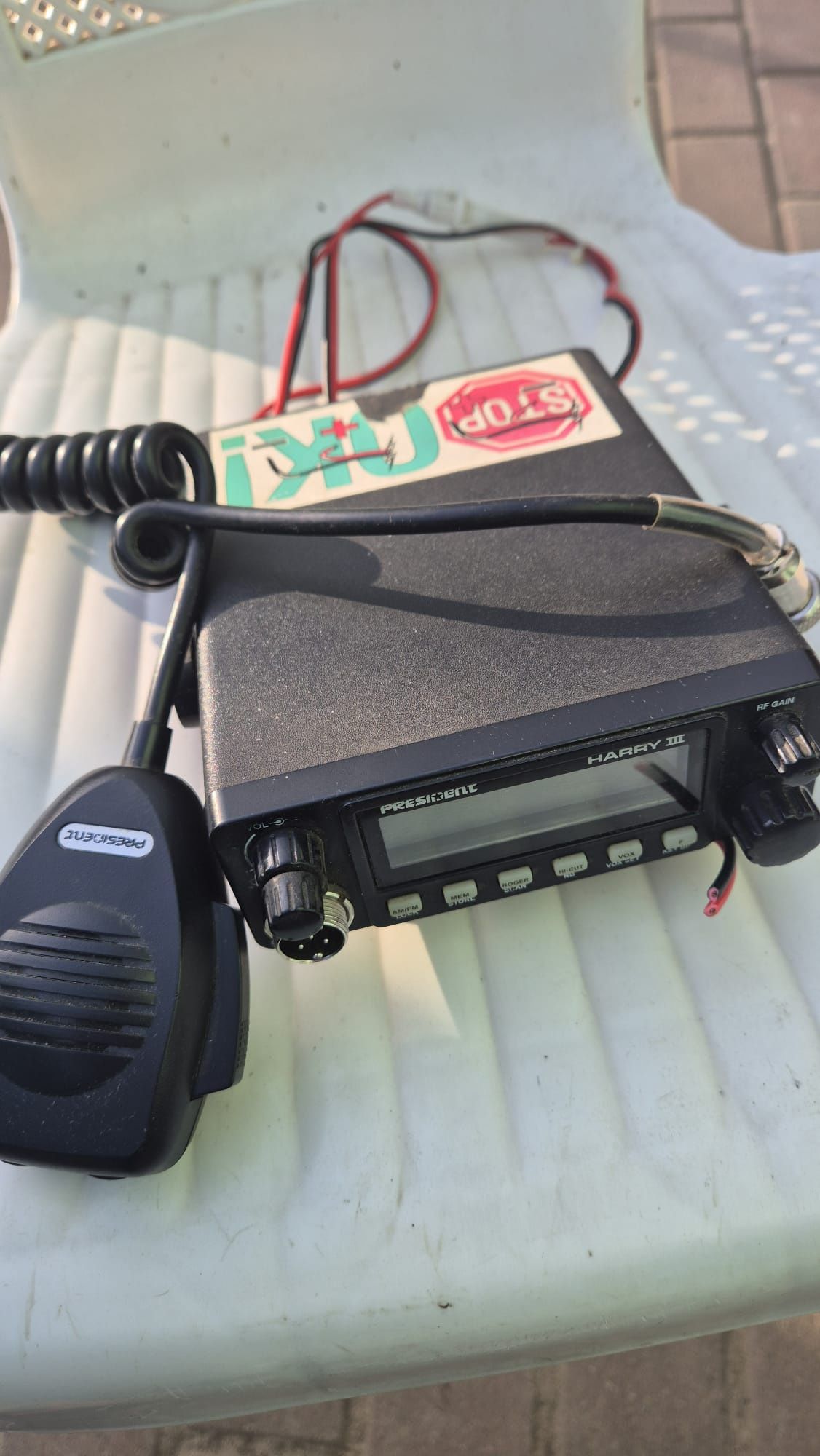 CB radio prezydent Harry 3  + antena