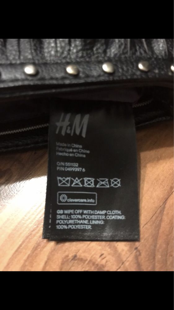 Torbka h&m czarna