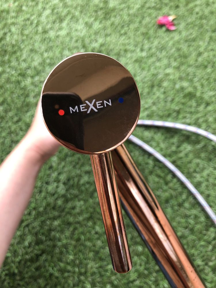 Bateria MEXEN wysoka mosiądź nablatowa. Korek do umywalki gratis