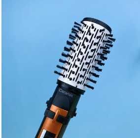Фен-стайлер для волосся Gemei GM 4828, браш + щітка в подарунок