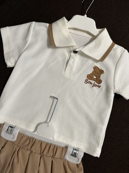 Комплект для дівчинки спідничка та футболка