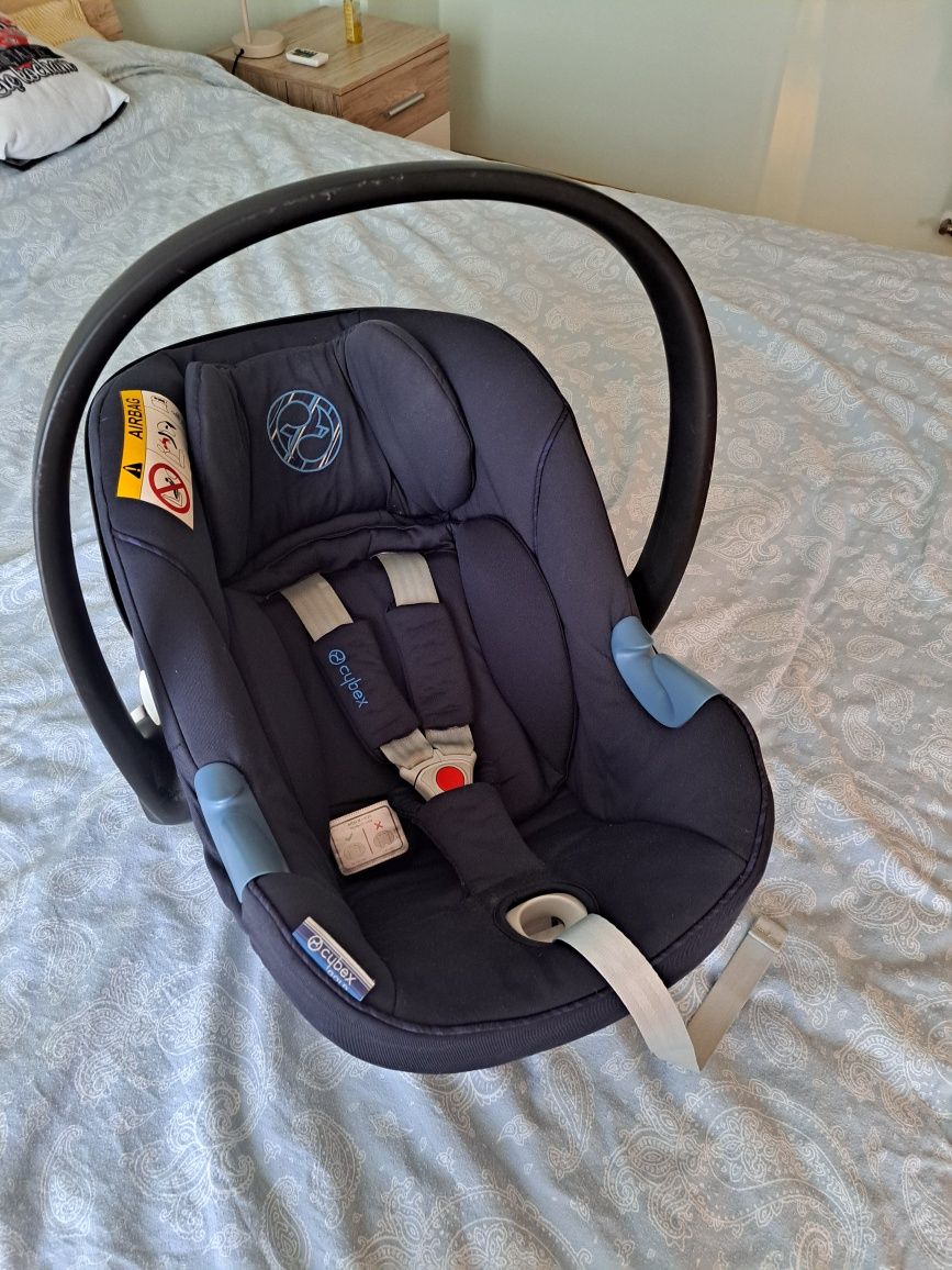 Łupina Cybex. Bezwypadkowy, fotelik