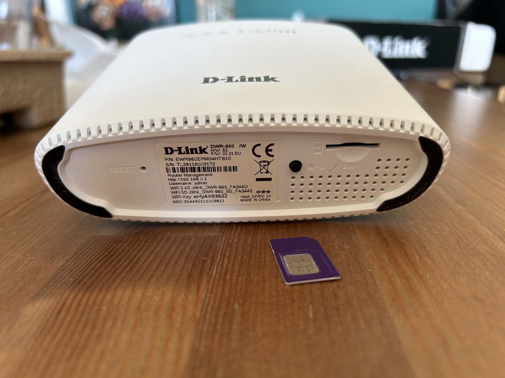 Router SIM D-Link DWR-960 AC1200 4G/LTE