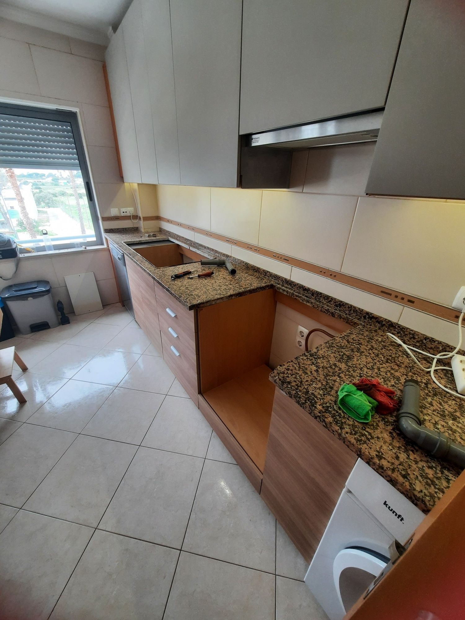 Bancada de cozinha - conjunto 4 peças