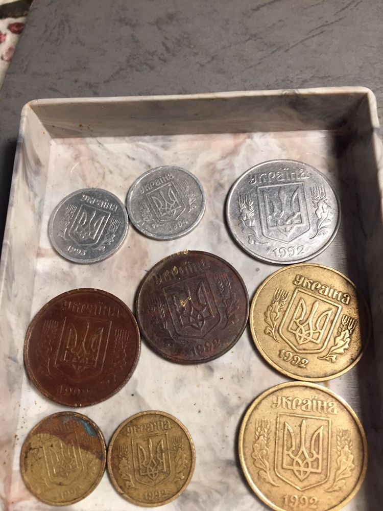 Монети України 1992 року
