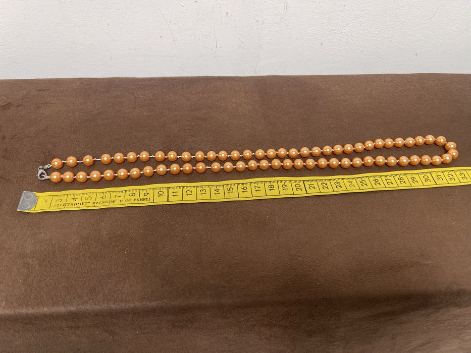 Perły Stary Naszyjnik z Prl