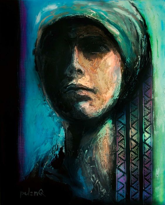 Obraz olejny - Pisstacja 7