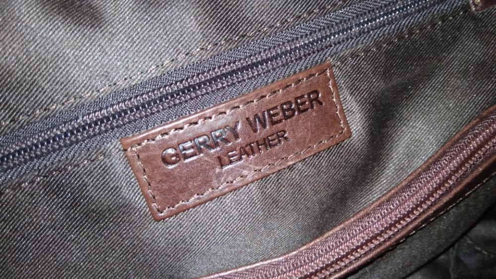 Skorzana torebka Gerry Weber