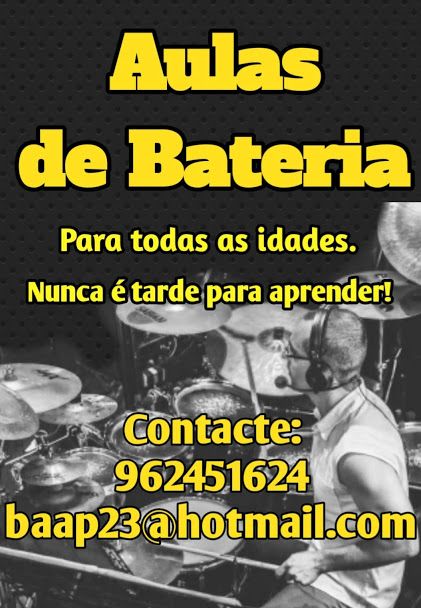 Aulas de bateria