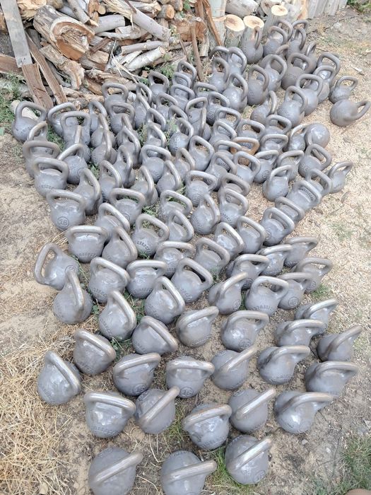 Продам багато-багато гирь 16 кг