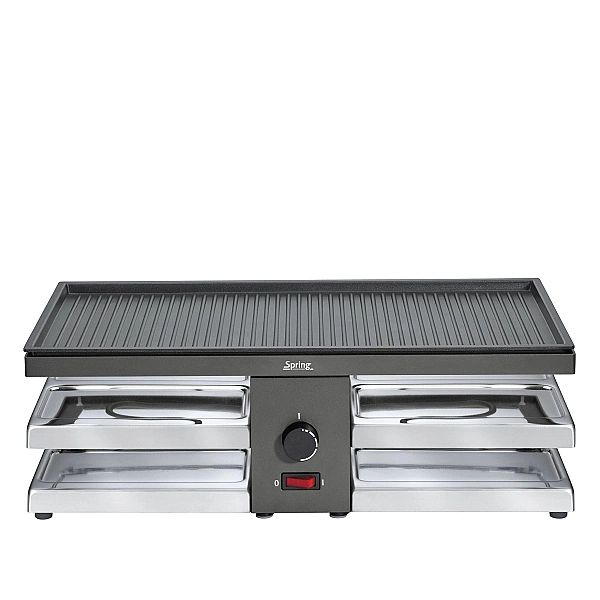 Raclette/grill stołowy, dla 8 os., 47 x 24 x 15,5 cm RACLETTE8 FUN / S