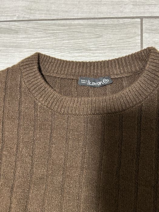 Костюм теплий шоколадного кольору