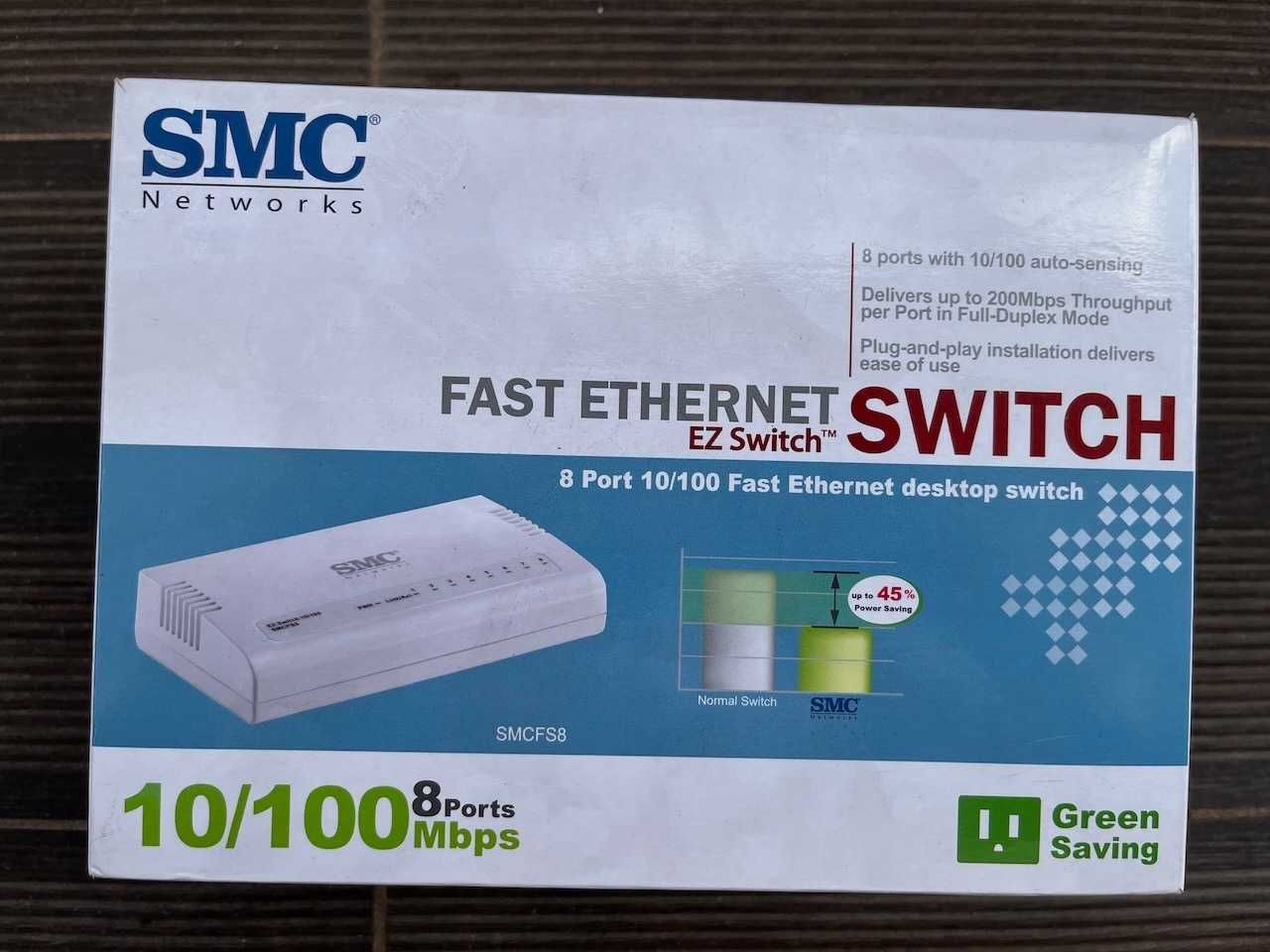 SMC Switch Rede 8 Portas