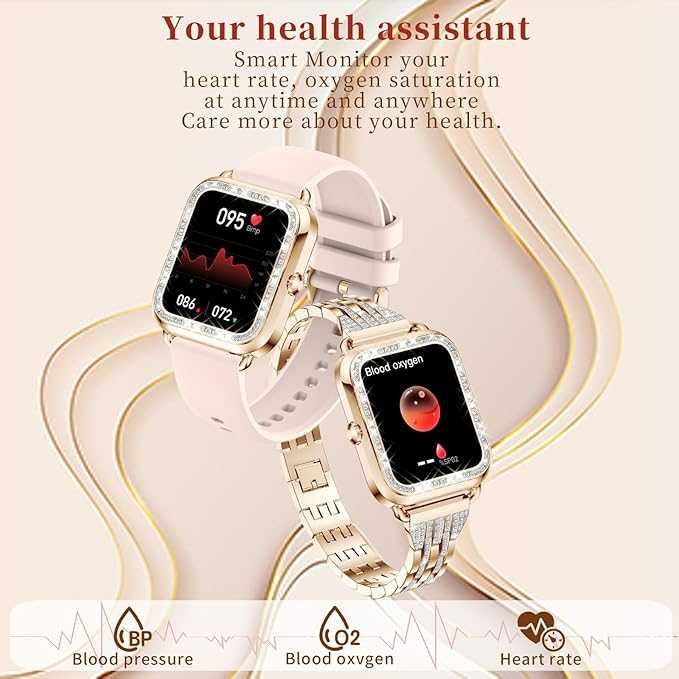 Smartwatch damski z funkcją telefonu