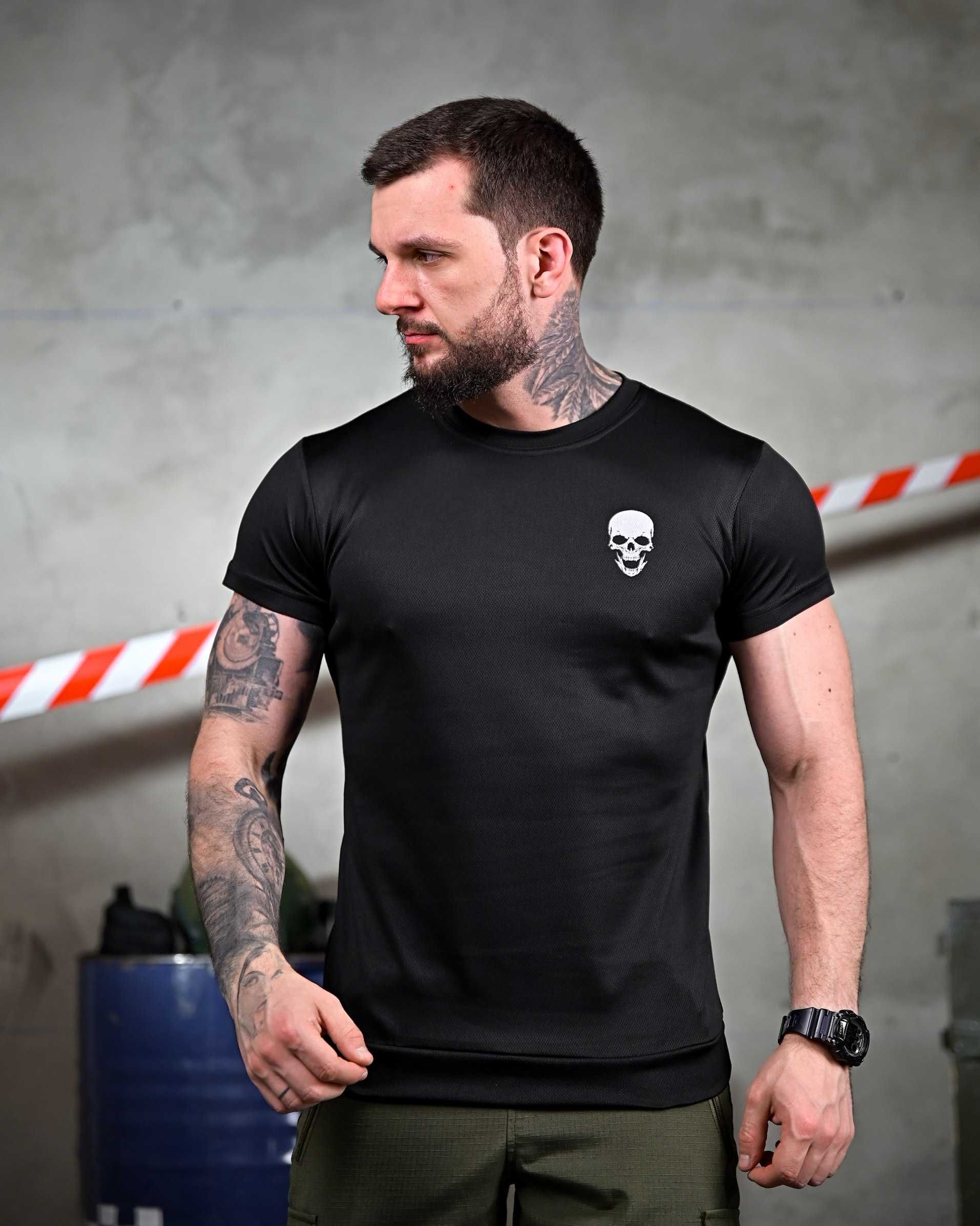 Тактична футболка "Girl Black" Coolmax  S–XXXL Без передоплати!