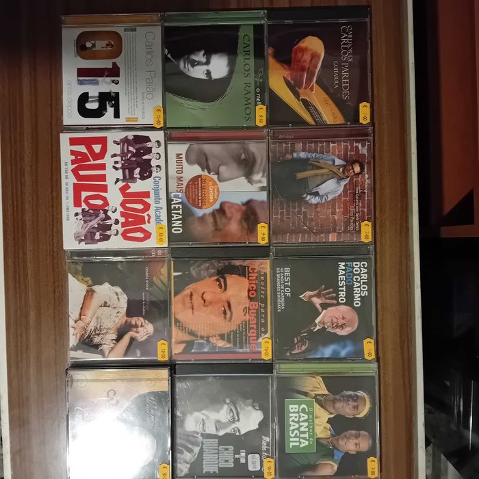 Música em Cd O Melhor De Artistas Nacionais e Brasileiros Letra C.