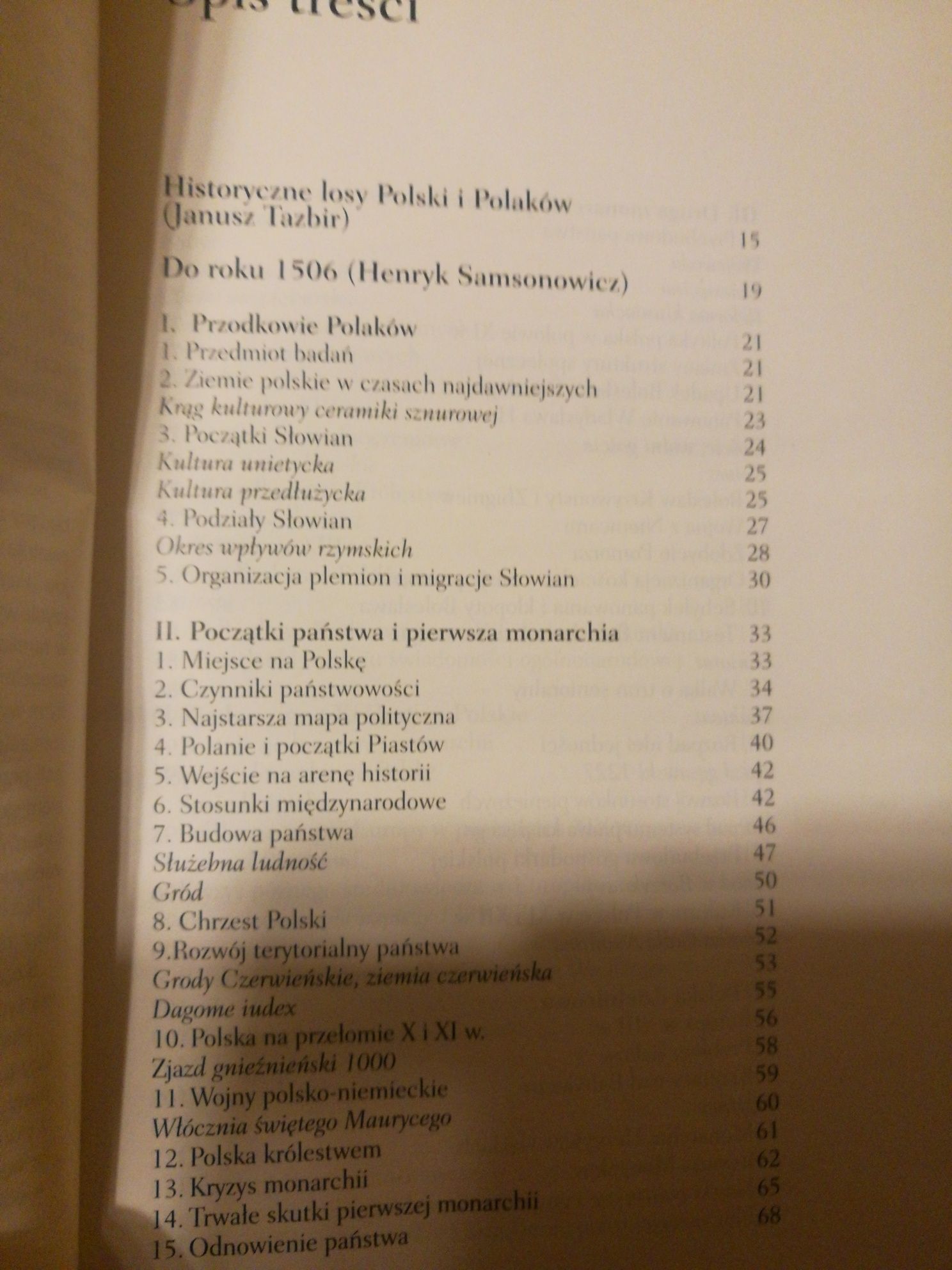 Historia Polski do 1586 roku 10zł