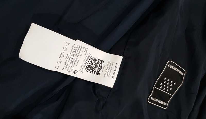 Emporio Armani * water reppelent * kurtka * logo * damska * Nowa * 44