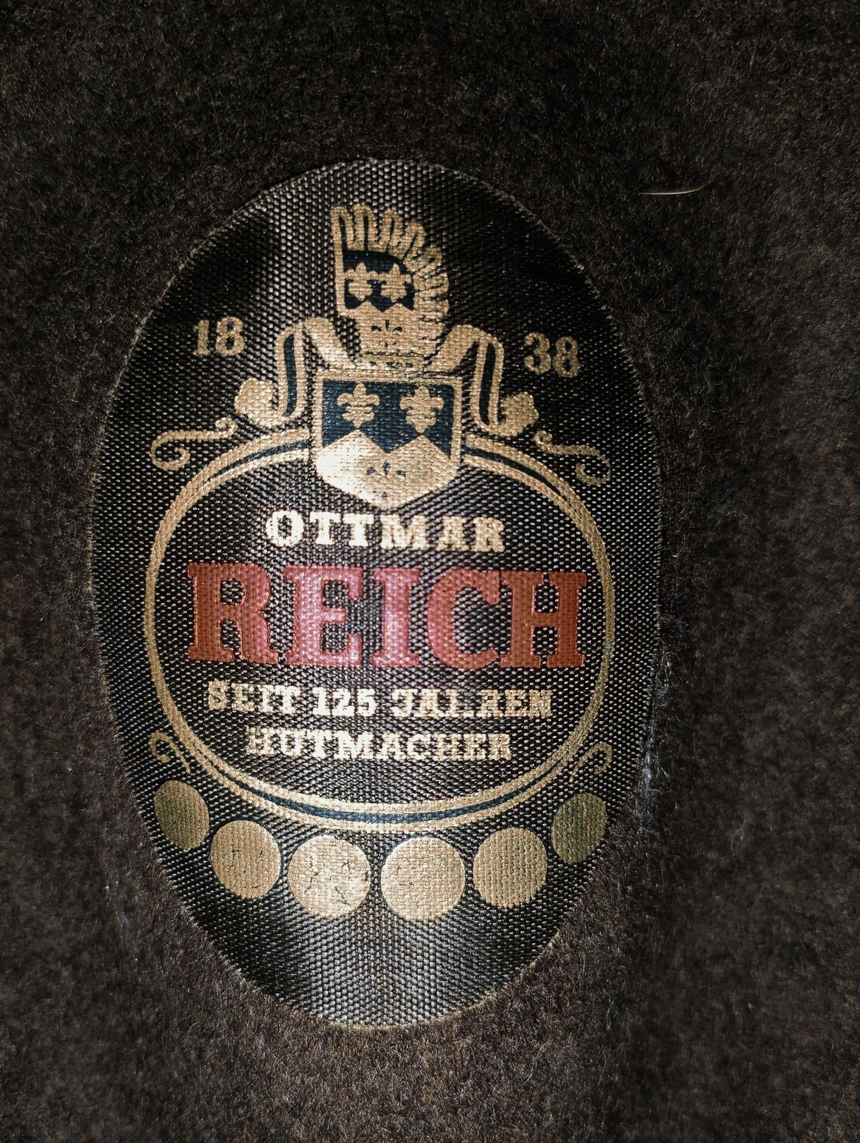 Niemiecki kapelusz Ottmar Reich